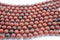 Brown Jasper Gemstone Beads, 8mm, Round